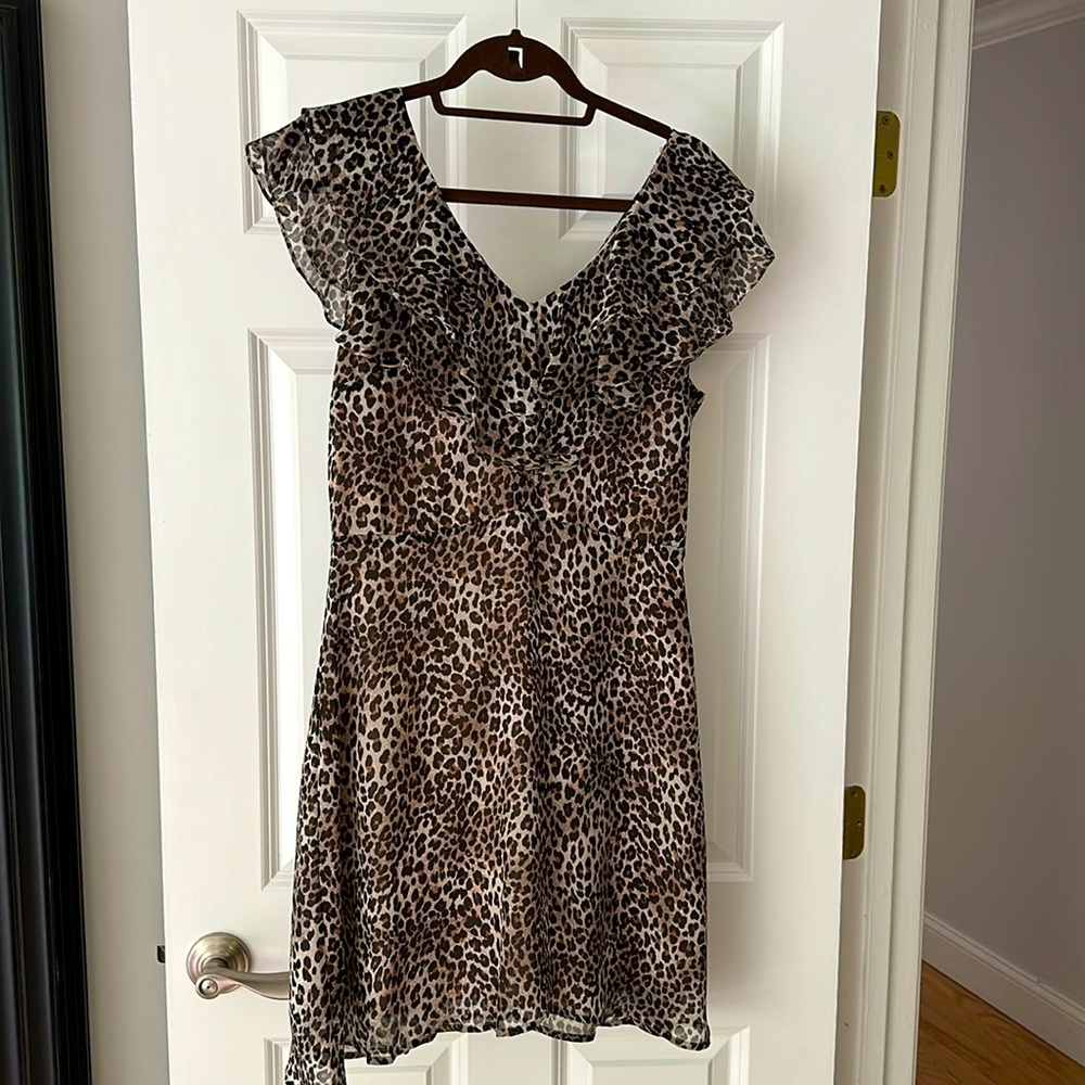 19 Cooper Leopard print dress -  never worn - took tags off